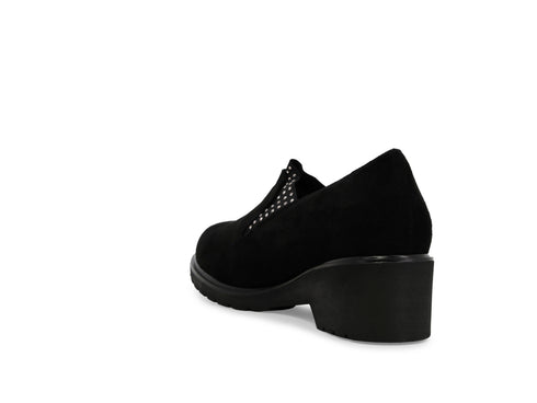 Melluso Donna Mocassini Camoscio R35738Z-254503 Nero